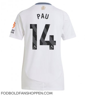 Aston Villa Pau Torres #14 Udebanetrøje Dame 2024-25 Kortærmet